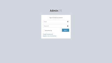 2. Login de AdminLTE 3 y Codeigniter 4