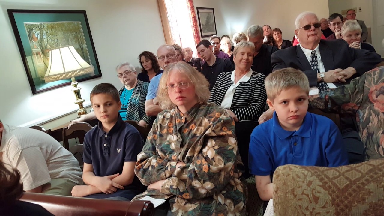 Singing at my grandma's funeral YouTube