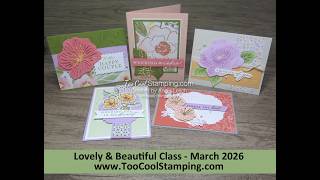 Lovely & Beautiful 5 Card Class Replay