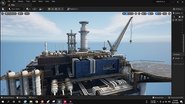 oil Platform A UE5 inSW