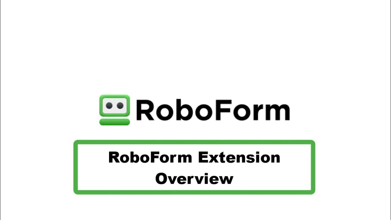roboform extension reload frequently