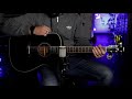 Yamaha FG TA Trans Acoustic - Guitar Demo