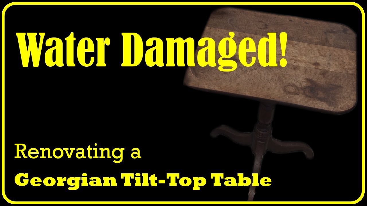 View of Restoring A Stunning 200-year-old Georgian Folding Table: Watch The ...