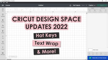 Cricut Design Space Updates 2022: Text Wrap, Bounding Box and Hot Keys!
