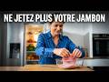 Comment conserver le jambon au frigo ? - L'astuce anti-gaspillage #Cuisine