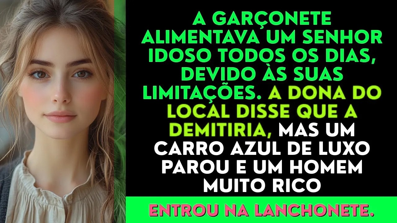 La camarera alimentaba a un anciano todos los días por sus limitaciones. La dueña del lugar