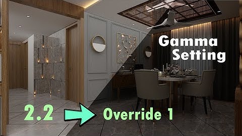 Tutorial 7 :  Gamma Setting Of File Save | 3Ds Max 2020