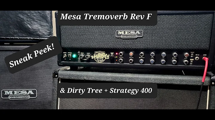 Mesa Boogie Rectifier Tremoverb Rev F + Dirty Tree + Strategy 400, In Room Tone, Video Preview