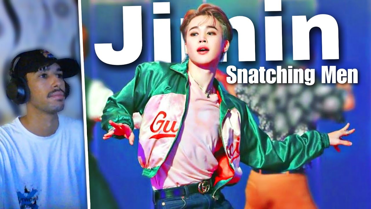 Reaction to BTS JIMIN Snatching Men Left and Right