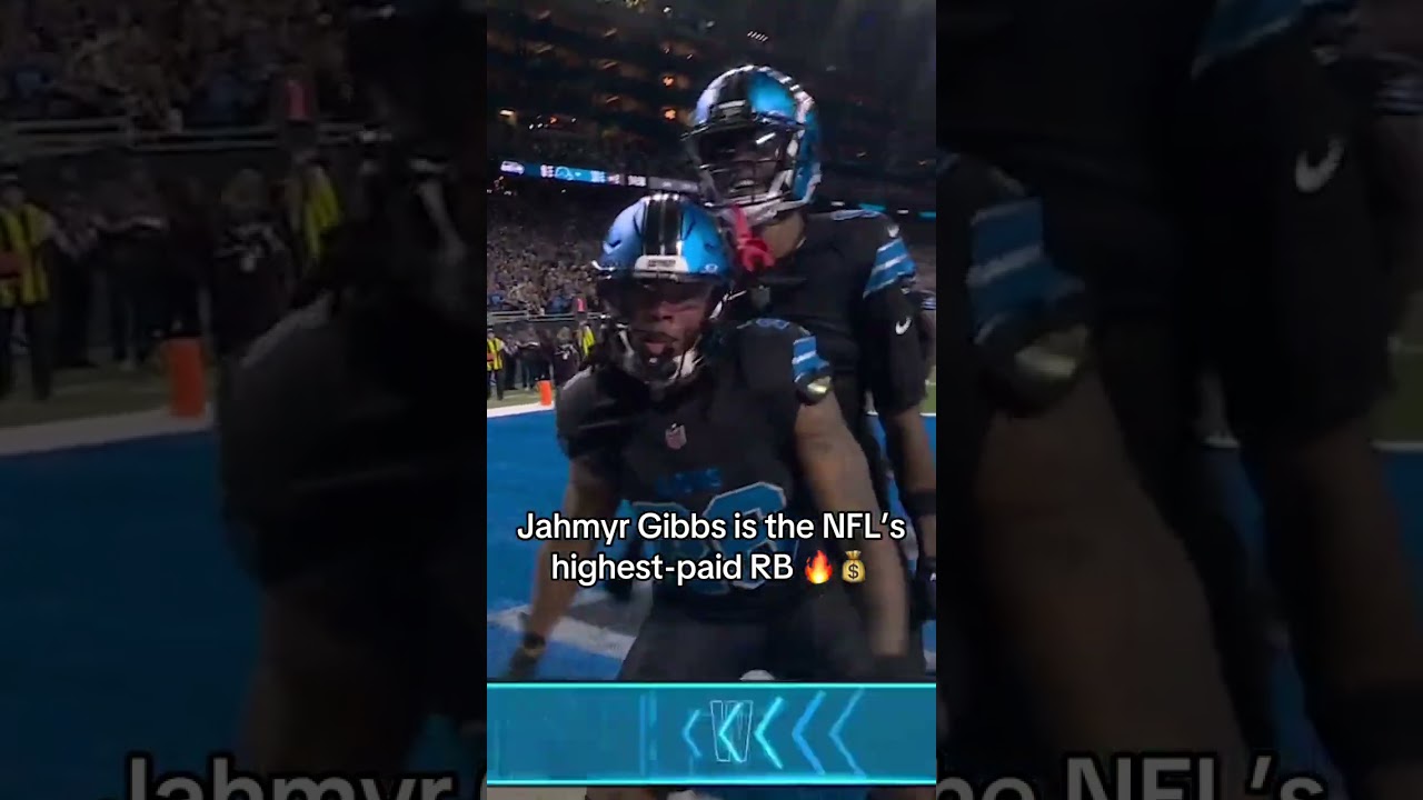 Jahmyr Gibbs and the Lions agreed on a 3-year, $67.5M deal that could be worth up to $75.75M