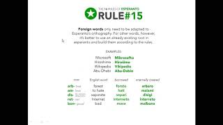Corso di esperanto per italofoni. Lezione 10 (parte 2). 14/05/2020.