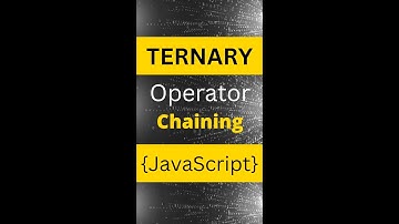 JavaScript ternary operator chaining | #shorts