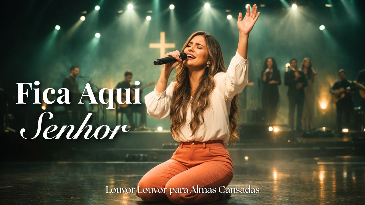 Fica Aqui Senhor | Louvor de Presença que Preenche o Vazio da Alma  - Worship Brasil