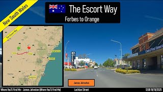The Escort Way from Forbes to Orange NSW Australia