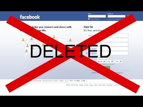 كود حذف أي حساب فيس بوك نهائيا 2018 Delete Facebook Account Youtube