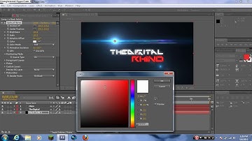 How to Make a Professional Intro in After Effects CS4,CS5,CS5 5, CS6