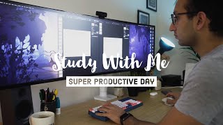 Study With Me - A Super Productive Day