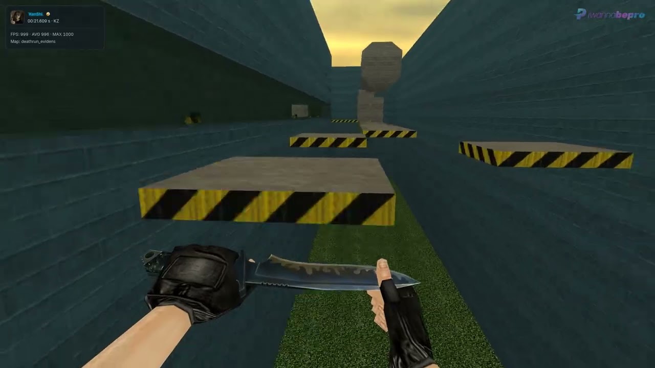 deathrun_evidens — 0:21.609 World Record [KZ] by `KenShi. | CS 1.6 DeathRun [iwannabepro.com]