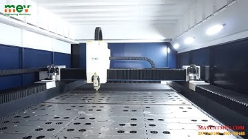 Máy cắt CNC Fiber laser 2040FD hoạt động tại Hà Nội
