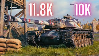 World of Tanks T110E4 - 11.8K Damage 7 Kills & T110E4 - 10K Damage 8 Kills