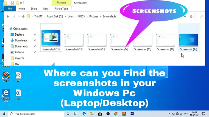 Where are the screenshots in Windows Pc, Laptop/Desktop, how to see screenshot, find save screenshot - DayDayNews