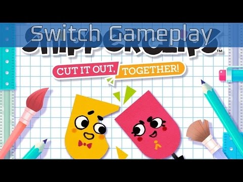 Snipperclips - Nintendo Switch Gameplay [HD/60FPS]