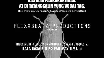 "Basta't Kasama Ko'y Ikaw" Tagalog Sample Love Rap Beat Instrumental