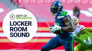 DK Metcalf Breaks Steve Largent's Franchise Record | 2020 Locker Room Sound at 49ers