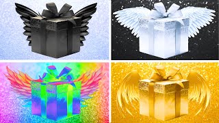 ELIGE TU REGALO ENTRE 4 🎁 ARCOIRIS, ORO, NEGRO o BLANCO 🌈⭐️🖤🤍