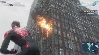 SpiderMan Miles Morales   Fire Fighting too