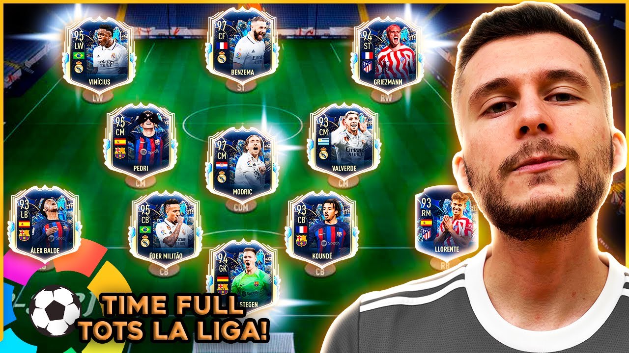 MONTEI UM TIME FULL TOTS LA LIGA E JOGUEI A WL!! GASTEI 28 MILHÕES DE COINS! FIFA 23 - ULTIMATE TEAM