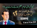 Scorpio Weekly prediction, 8 January to 14 January2024
