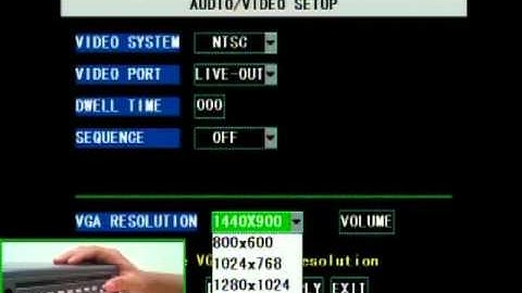 Resolution Fix for H9006UVD DVR- also works for 9106UVD