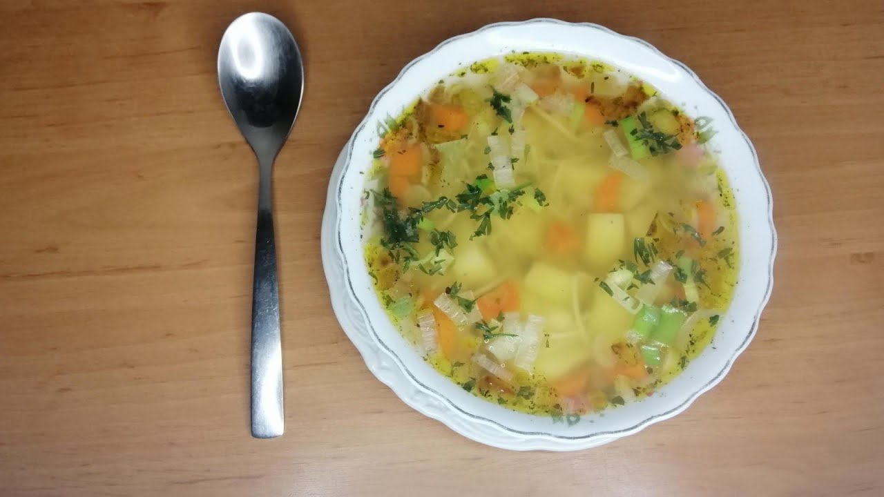 Смачний,легкий весняно пістний суп 🍲Хвилинка, без м'яса