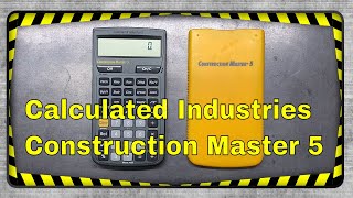 Calculated Industries: Construction Master 5