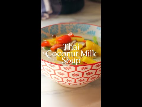 Thai coconut milk soup   