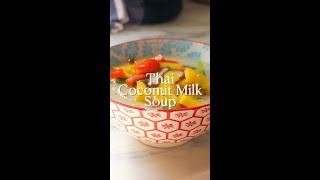 Thai coconut milk soup 🥥 🌶 🍲