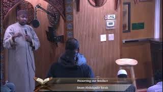 Preserving our Intellect - Imam Abdulqadir Farah