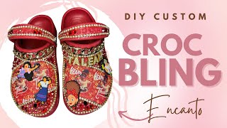 DIY Custom Encanto Croc Bling