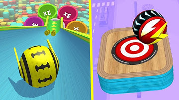 Going Balls Vs Action Balls All Levels Gameplay Android iOS #27