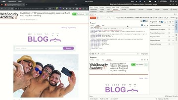 24.5 Lab: Exploiting HTTP request smuggling to reveal front-end request rewriting | 2024