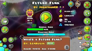 Beating Future Funk 43%, 60-100% (New Hardest)