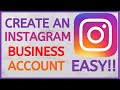 How To Create An Instagram Business Account | Full Page Setup Tutorial 2020