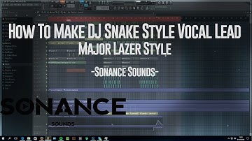 Dj Snake Vocal Lead Tutorial - Major Lazer Vocal Chop [Free FLP]