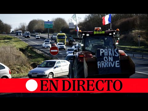 🔴 DIRECTO | Protestas de los agricultores franceses en París