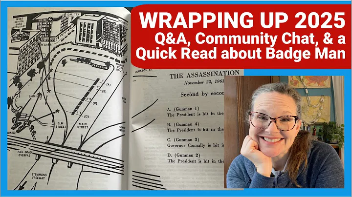 Let’s Chat: 2025 Q&A + What’s Ahead: JFK Research and Plans for 2026 #grassyknoll #1963 #jfk