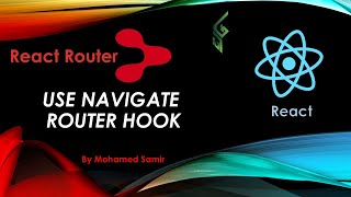 53 useNavigate Hook In React Router In React  || React  بالعربي