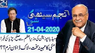 Najam Sethi Show | 21 April 2020 | 24 News HD