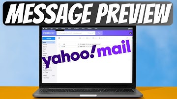 How To Turn On/Off Message Preview On Yahoo Mail