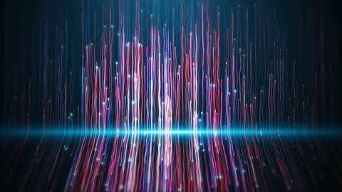 Color Particles Rising Streaks Stock Motion Graphics